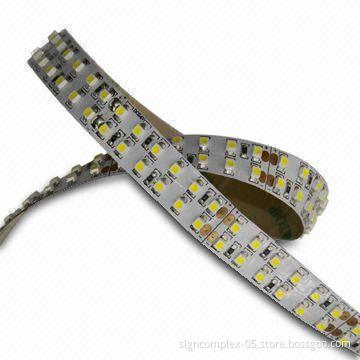 Flexible LED Strip with 2-line High Brightness SMD LEDs on a 16mm Wide FPC Board
